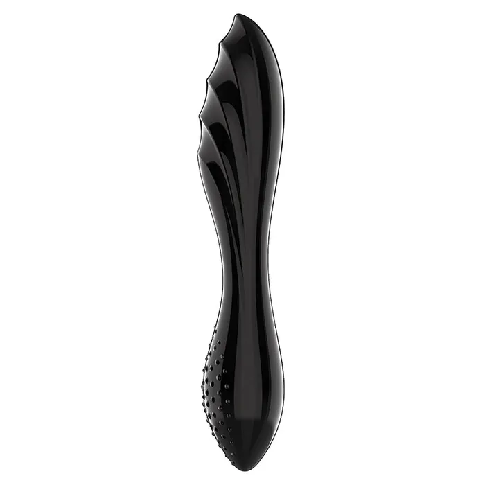 Anal SATISFYER Satisfyer Dazzling Crystal Glass DildoBlack