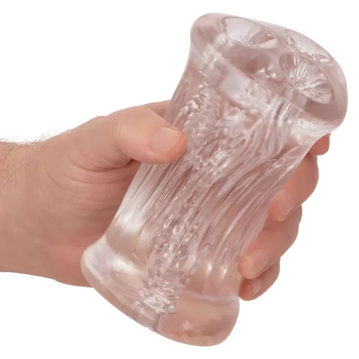 California Exotic Novelties Cyclone Triple Chamber Stroker Clear 55 Inches California Exotic Novelties Dildos