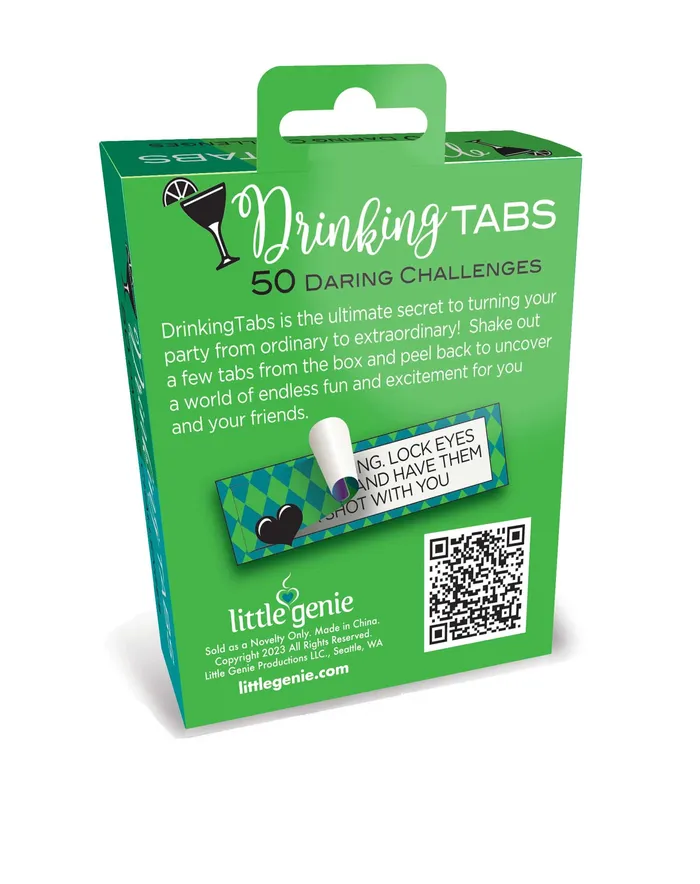 Elevate Your Party with Drinking Tabs 50 Daring Challenges Little Genie Male Sex Toys