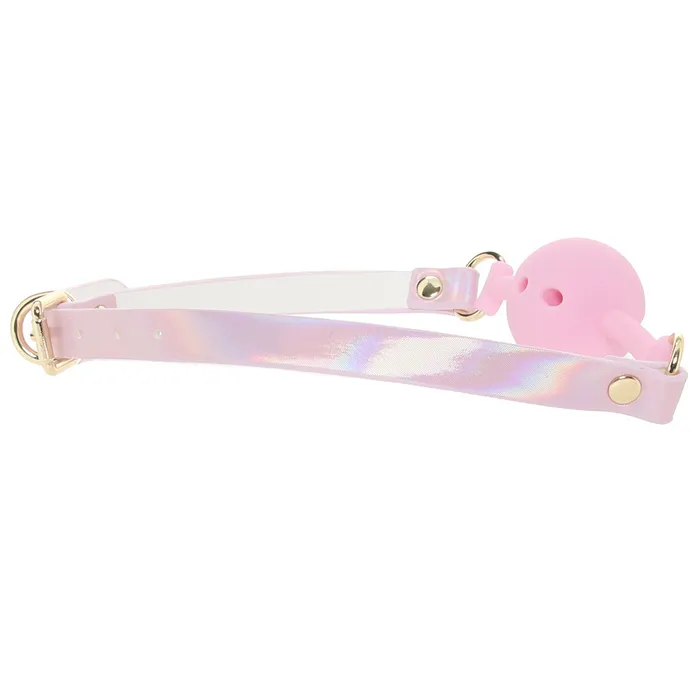 Vibrators Shots Toys Ouch Paris Collection Silicone Ball Gag in Pink