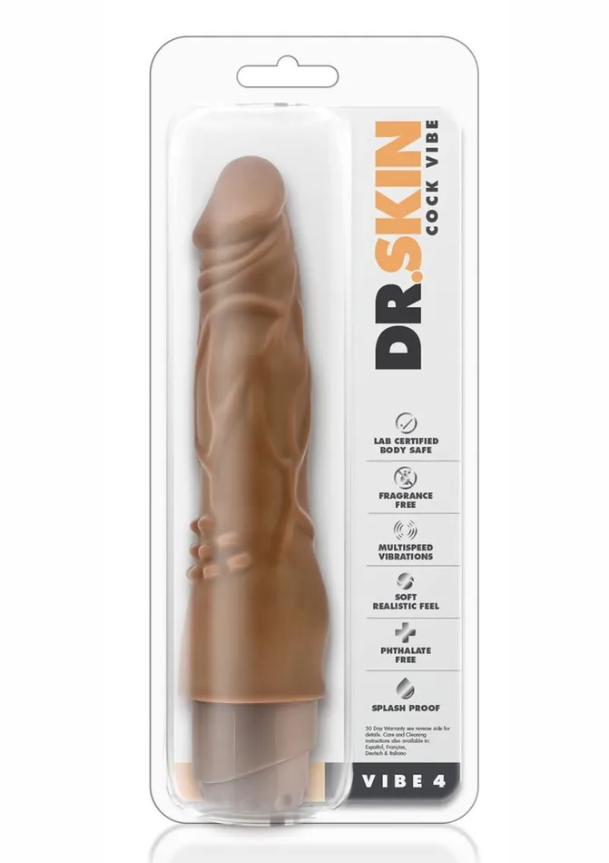 Dr Skin Cock Vibe 4 Vibrating Dildo Dr Skin Female Sex Toys
