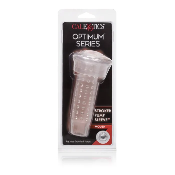 Male Sex Toys CalExotics Optimum Series Stroker Pump Sleeve Mouth
