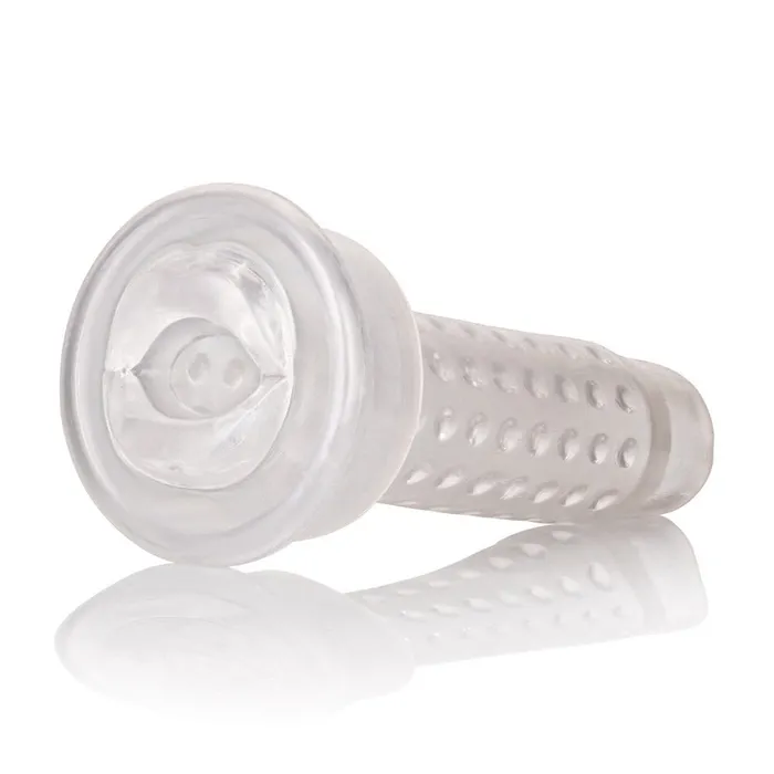 Male Sex Toys CalExotics Optimum Series Stroker Pump Sleeve Mouth
