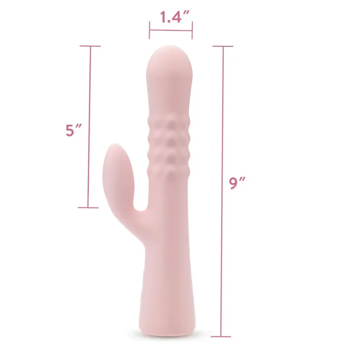 Female Sex Toys Blush Jaymie 925 Inch G Spot Clitoral Dual Stimulation