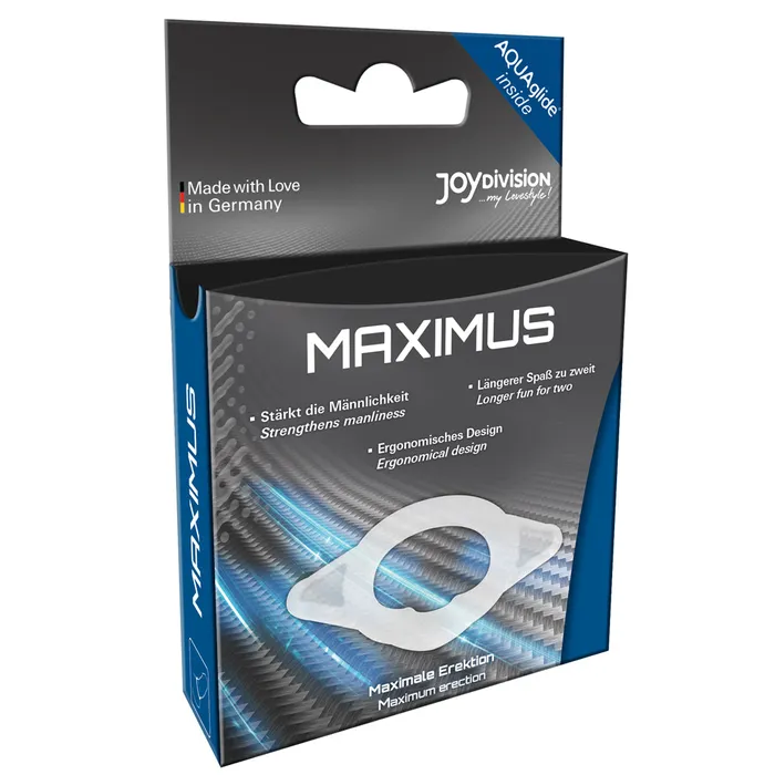 Male Sex Toys ST Rubber Maximus EasyGrip Silicone Cock Ring