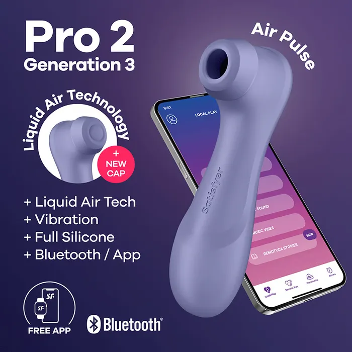 Satisfyer Vibrators Satisfyer Pro 2 Generation 3 BluetoothApp