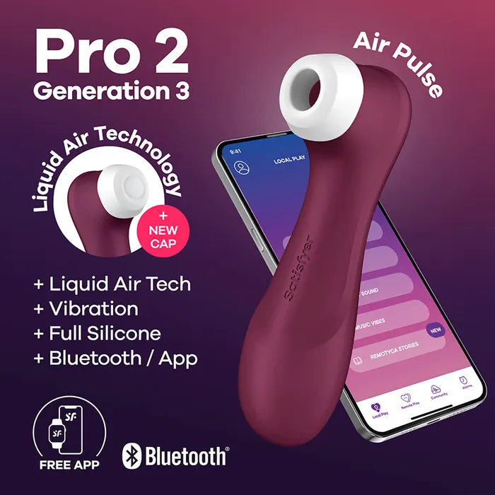 Satisfyer Vibrators Satisfyer Pro 2 Generation 3 BluetoothApp
