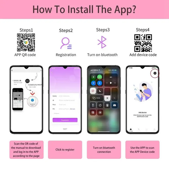 Smart APP Controlled Butterfly Vibrator Xinghaoya Vibrators
