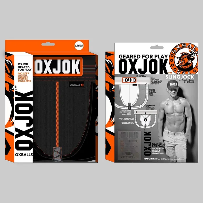 Anal OXJok Slingjock Upthrust SliderStrap Jock Black Iron Large Anal OXJok Slingjock Upthrust SliderStrap Jock Black Iron Large