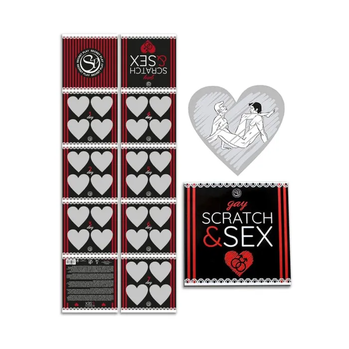 Couples Gay Scratch And Sex Game Various Toy Brands