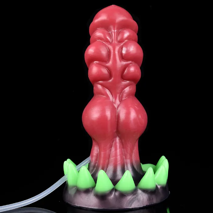 DirtyToyz Female Sex Toys Alien Monster Dildo with Luminous Demon Claws