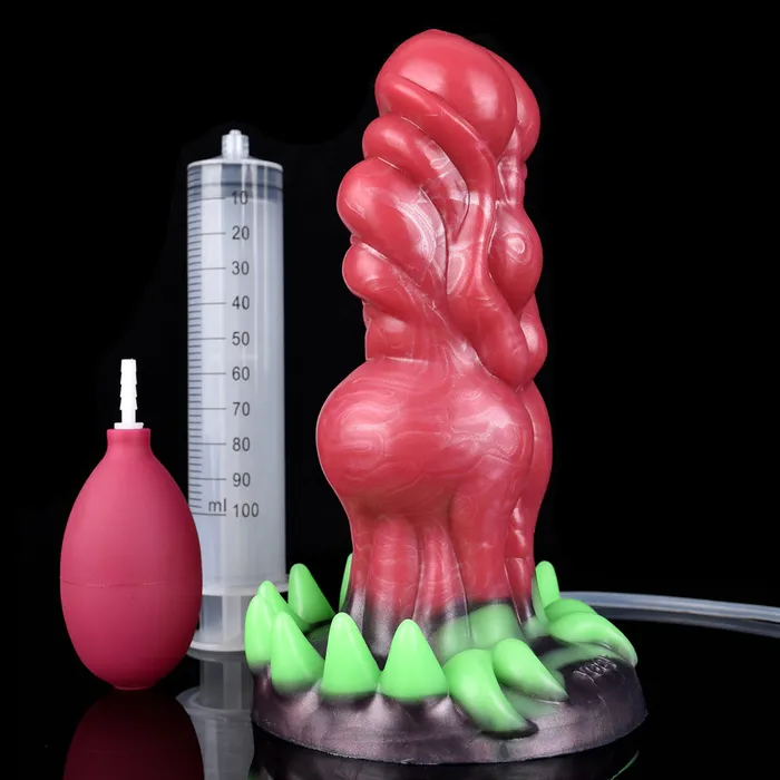DirtyToyz Female Sex Toys Alien Monster Dildo with Luminous Demon Claws