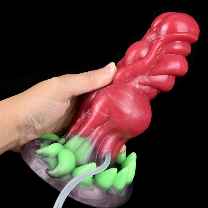 DirtyToyz Female Sex Toys Alien Monster Dildo with Luminous Demon Claws
