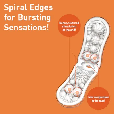Vibrators Tenga FLIP ORB SUNSET ORANGE