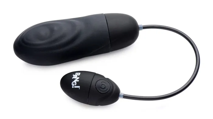 XR Brands Bang Female Sex Toys 7x Pulsing Rechargeable Silicone Bullet Black XR Brands Bang Female Sex Toys 7x Pulsing Rechargeable Silicone Bullet Black