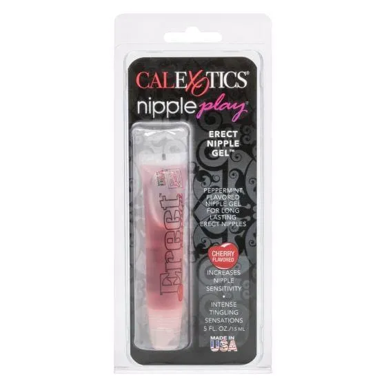 0730C Nipple Play Erect Nipple Gel Cherry LAST CHANCE Final Closeout CalExotics Couples