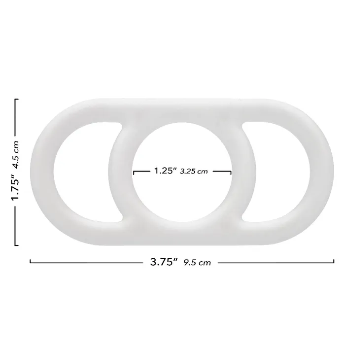 Alpha Liquid Silicone Commander Ring Natural CalExotics Male Sex Toys Alpha Liquid Silicone Commander Ring Natural CalExotics Male Sex Toys
