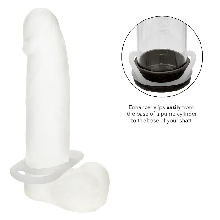 Alpha Liquid Silicone Commander Ring Natural CalExotics Male Sex Toys Alpha Liquid Silicone Commander Ring Natural CalExotics Male Sex Toys