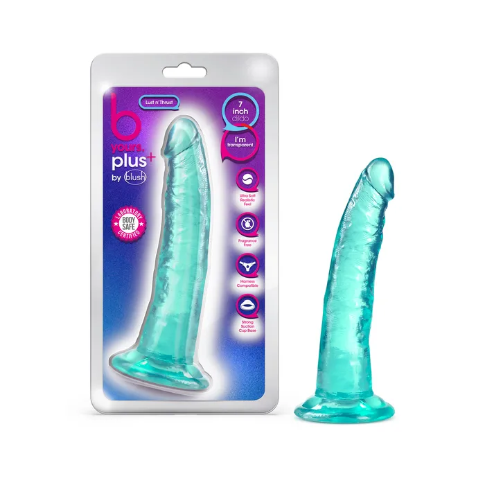 Blush Vibrators B Yours Plus Lust N Thrust Teal