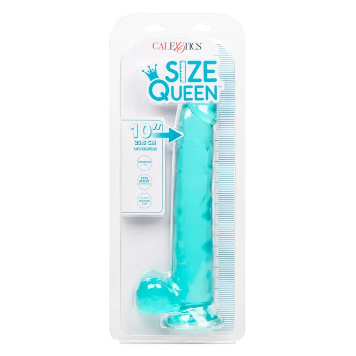 CalExotics Size Queen 10 inch255 Cm Blue Anal CalExotics Size Queen 10 inch255 Cm Blue Anal