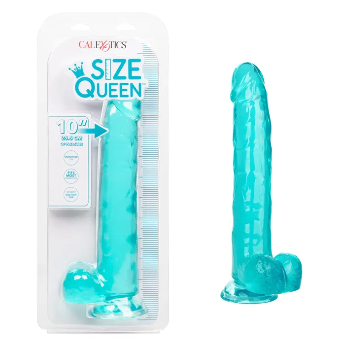 CalExotics Size Queen 10 inch255 Cm Blue Anal CalExotics Size Queen 10 inch255 Cm Blue Anal